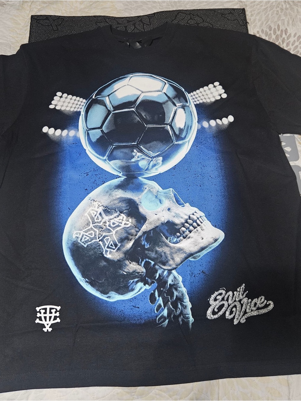 Evil Vice Soccer Skull graphic